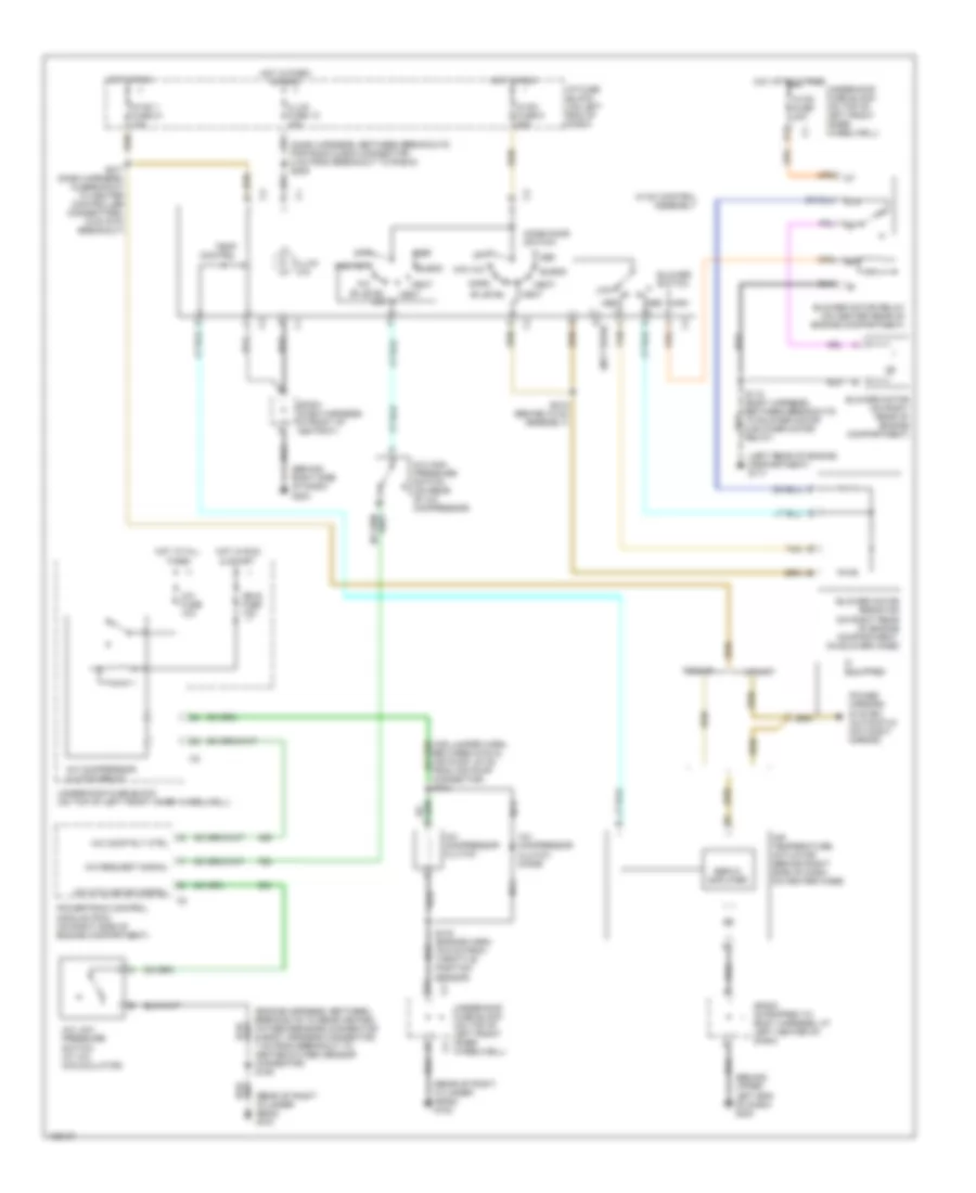Manual AC Wiring Diagram for GMC Sonoma 2004