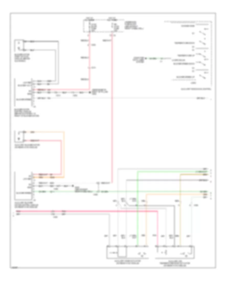 Automatic AC Wiring Diagram (3 of 4) for GMC Acadia Denali 2014