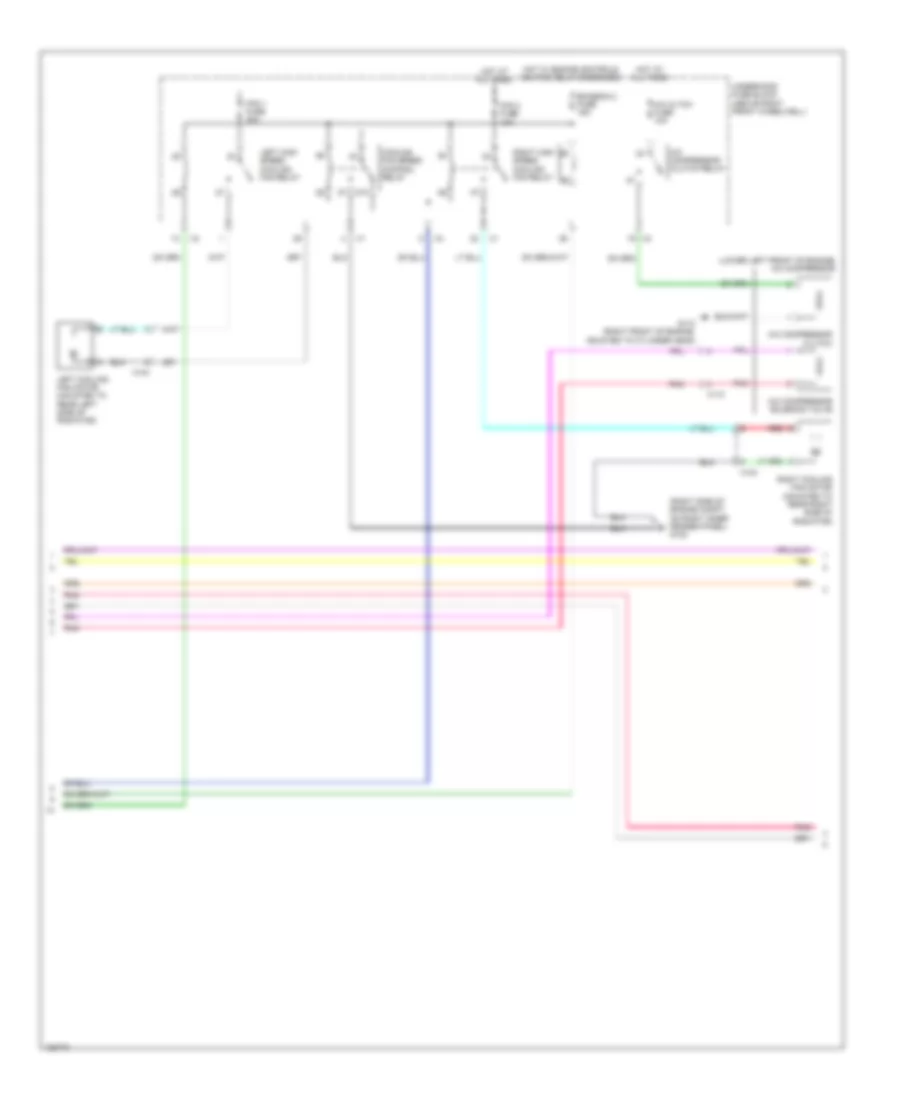 Manual AC Wiring Diagram (2 of 4) for GMC Acadia Denali 2014