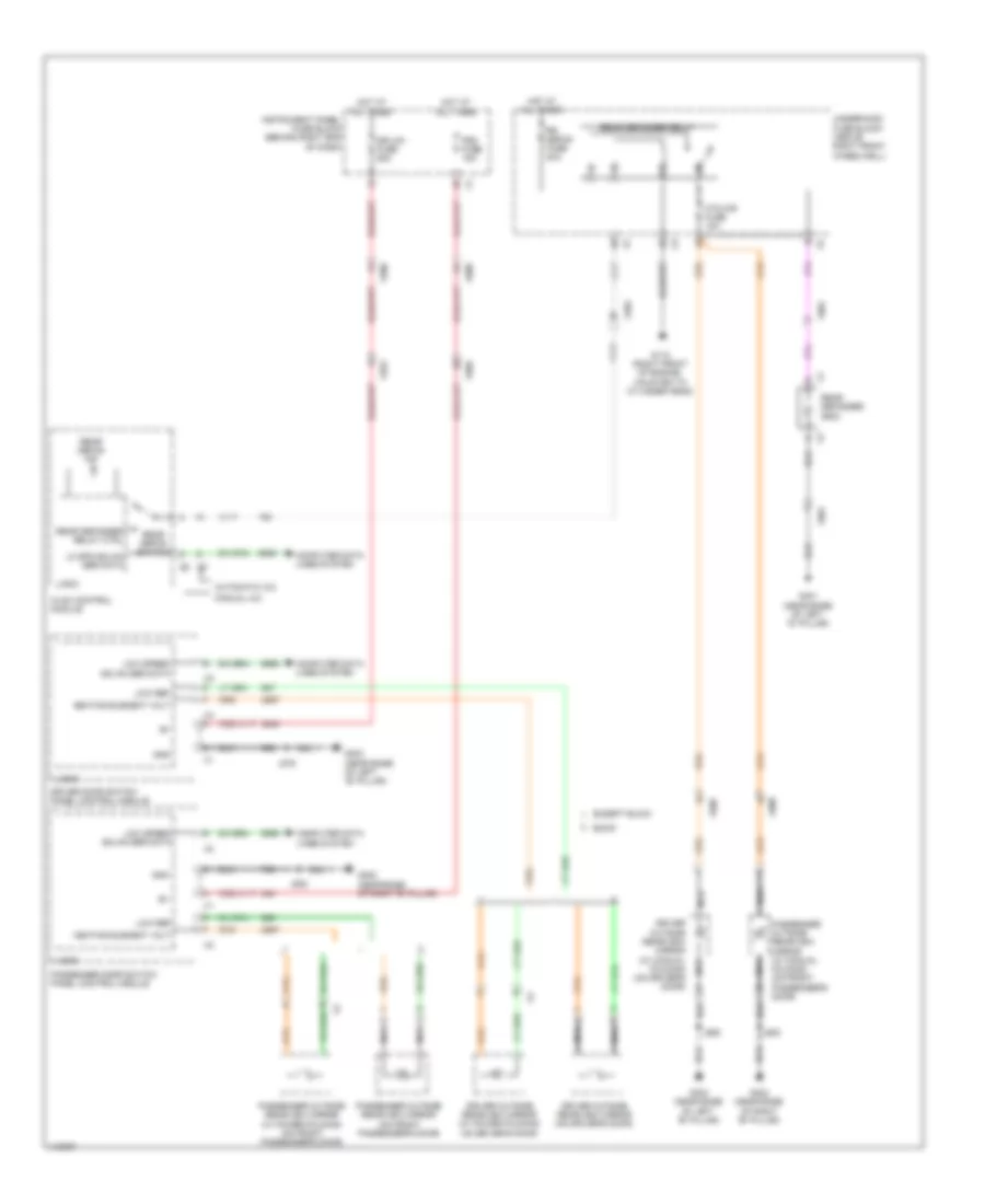 Defoggers Wiring Diagram for GMC Acadia Denali 2014