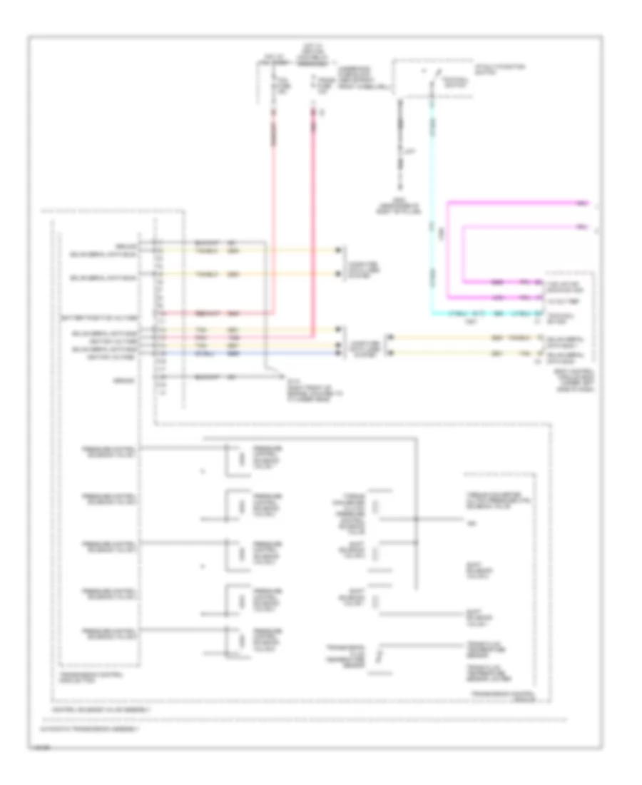 A T Wiring Diagram 1 of 2 for GMC Acadia Denali 2014