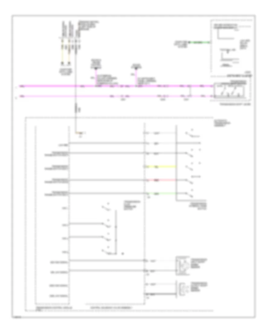 A T Wiring Diagram 2 of 2 for GMC Acadia Denali 2014