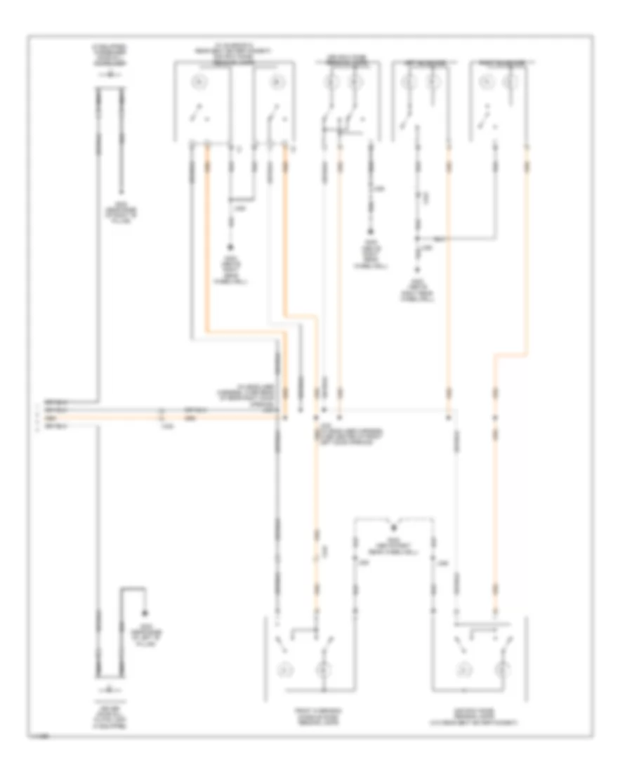 Courtesy Lamps Wiring Diagram (2 of 2) for GMC Acadia SLE 2014