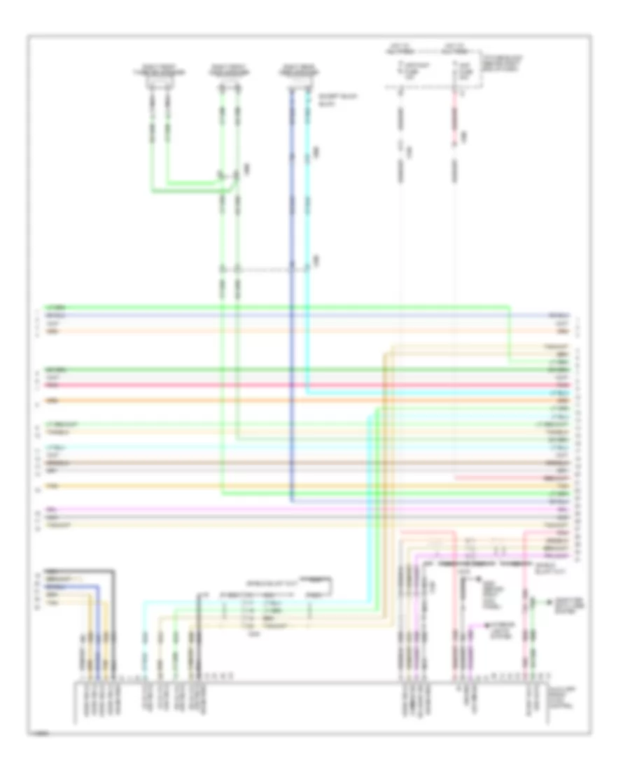 Radio Wiring Diagram Premium 2 of 3 for GMC Acadia SLE 2014