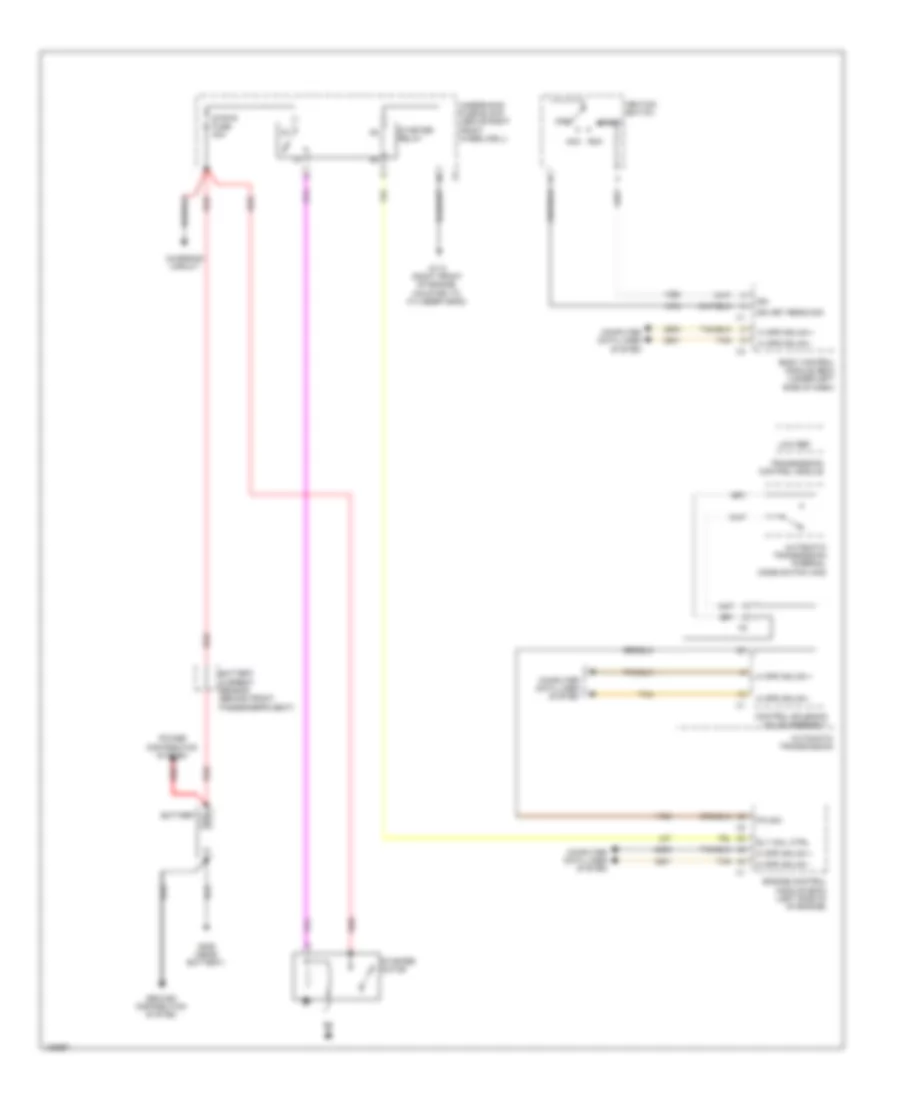 Starting Wiring Diagram for GMC Acadia SLE 2014