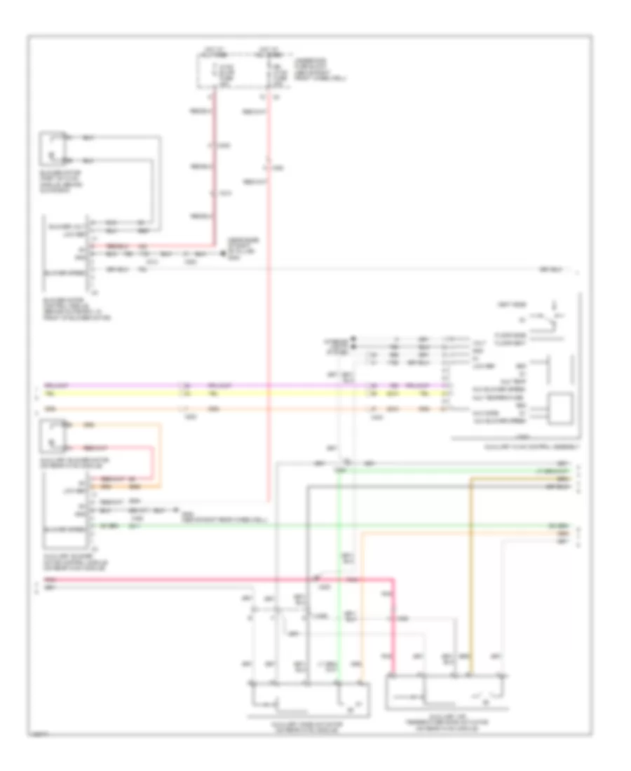 Manual AC Wiring Diagram (3 of 4) for GMC Acadia SLT 2014
