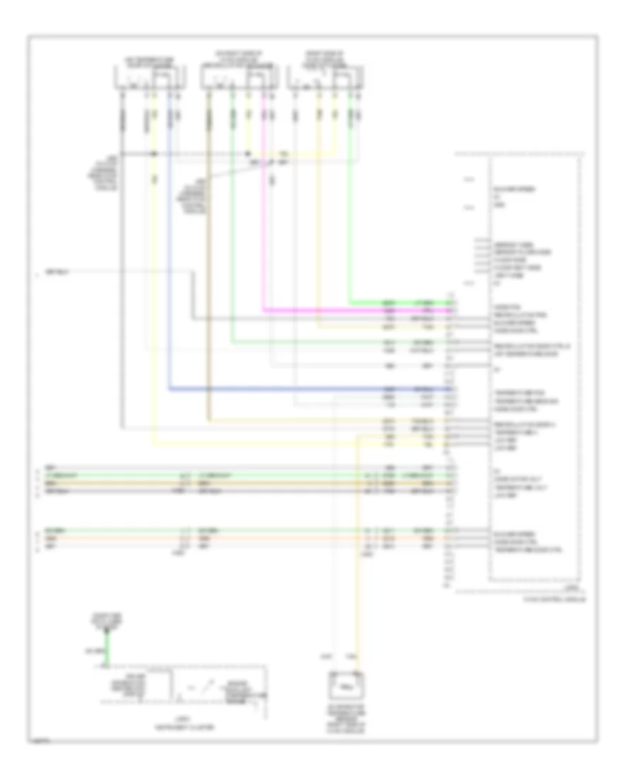 Manual AC Wiring Diagram (4 of 4) for GMC Acadia SLT 2014