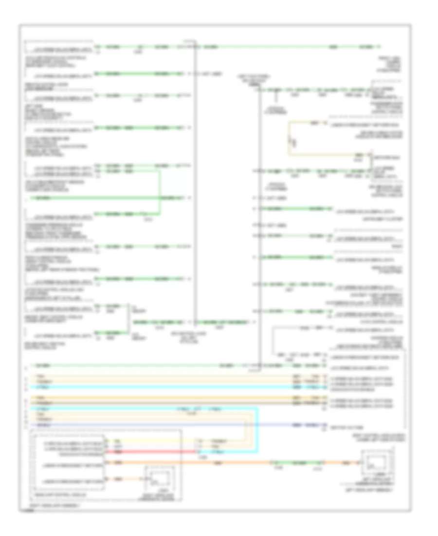 Computer Data Lines Wiring Diagram 2 of 2 for GMC Acadia SLT 2014