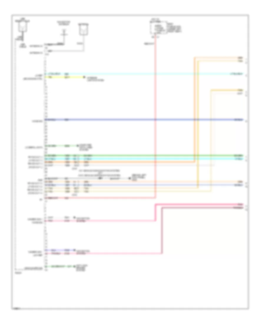 Navigation Wiring Diagram with UYS 1 of 2 for GMC Savana 2014 1500