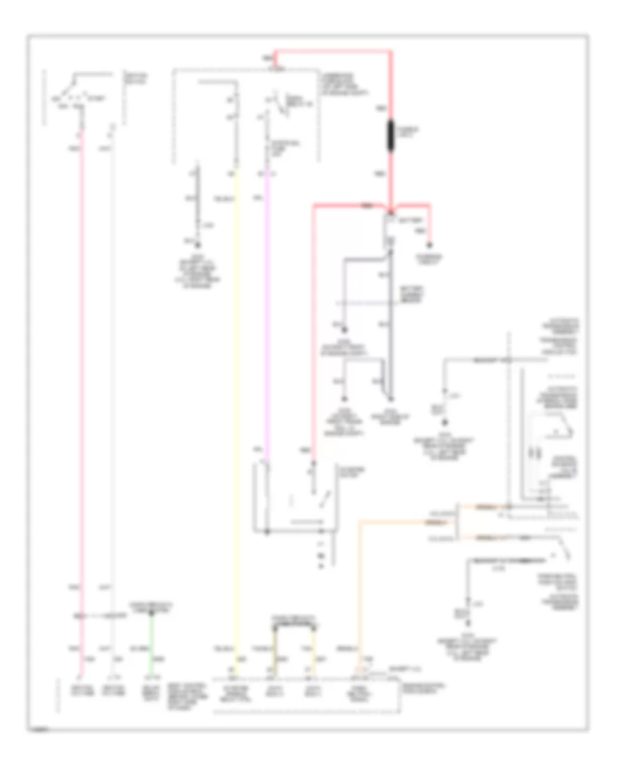 4.3L VIN X, Starting Wiring Diagram for GMC Savana 1500 2014