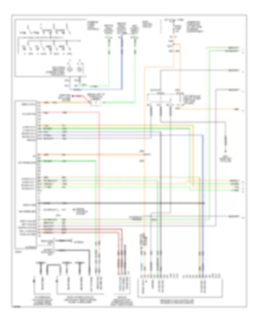 Premium Sound Radio Wiring Diagram with Digital Radio Receiver 1 of 2 for GMC Yukon XL C2004 1500