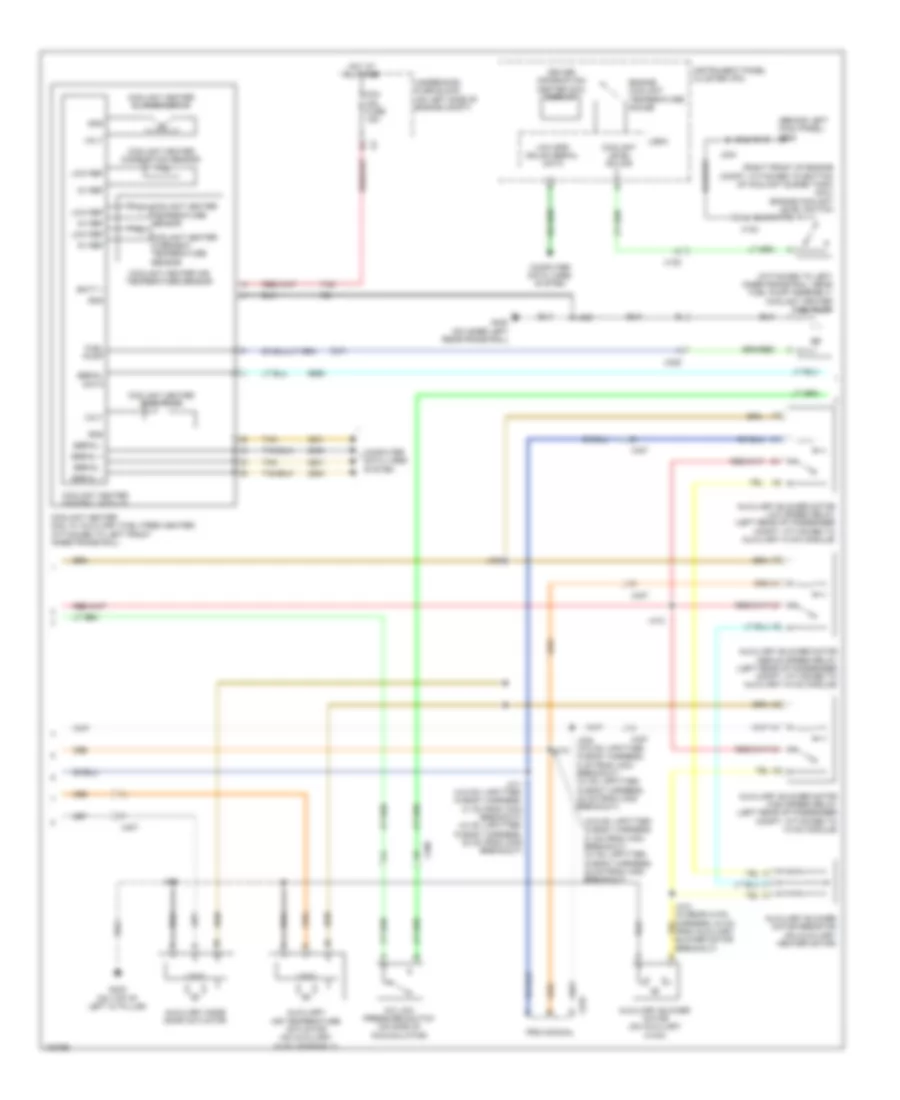 Manual AC Wiring Diagram, Cargo Van (2 of 3) for GMC Savana 1500 LT 2014