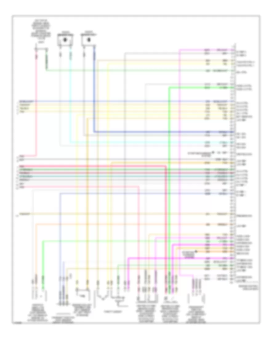 5 3L VIN 4 Engine Performance Wiring Diagram 5 of 5 for GMC Savana LT 2014 1500