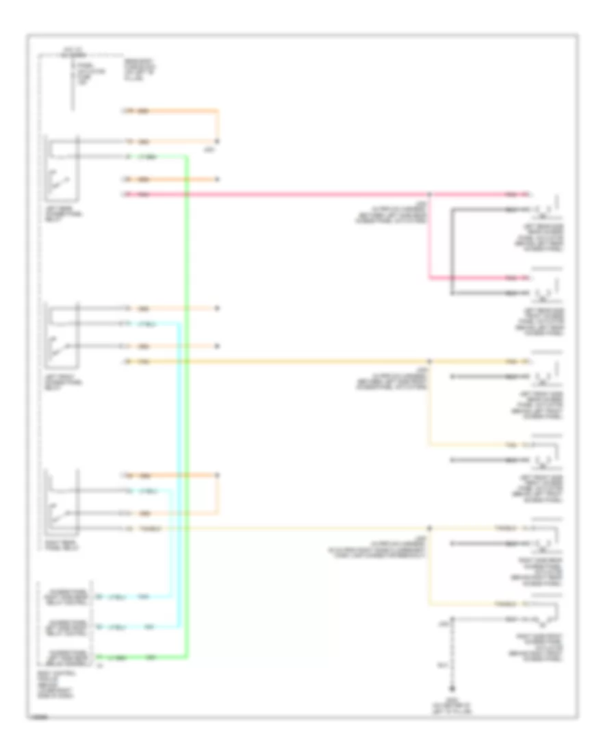 Access Panel Release Wiring Diagram for GMC Savana 1500 LT 2014