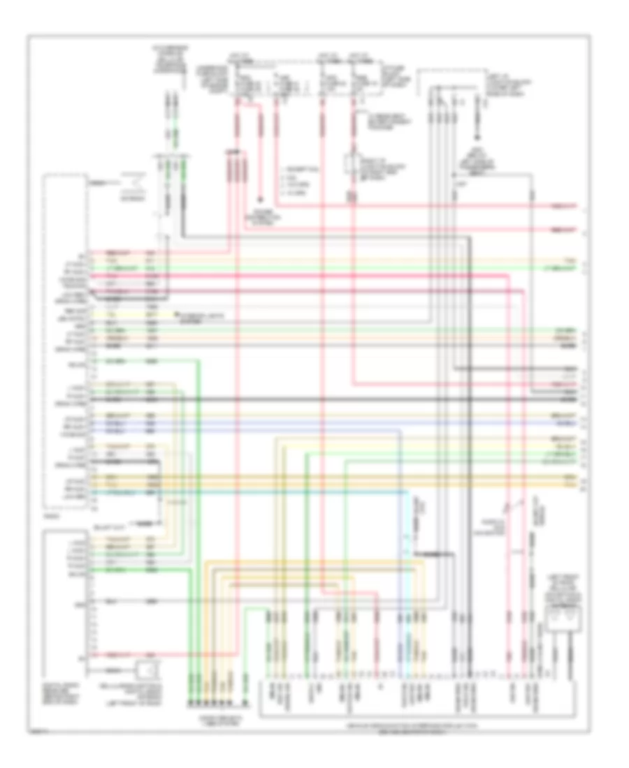 Radio Wiring Diagram with Y91  with UQA 1 of 3 for GMC Sierra 2009 1500