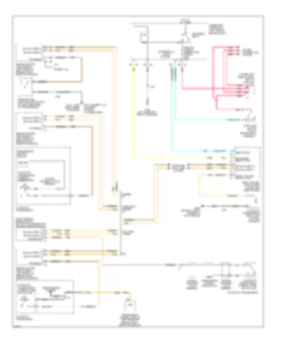 Shift Interlock Wiring Diagram for GMC Sierra 1500 2009