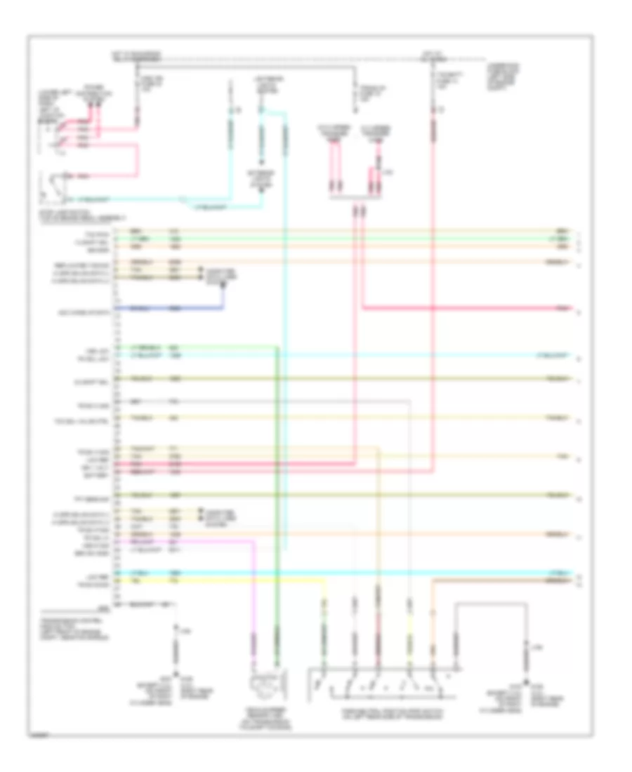 A T Wiring Diagram Except Hybrid 1 of 2 for GMC Sierra 2009 1500