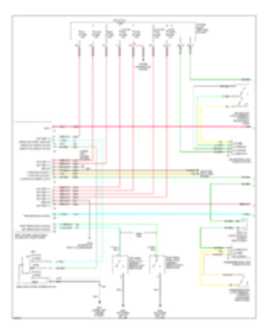Warning Systems Wiring Diagram with AN3 DL3 1 of 2 for GMC Sierra 2009 1500