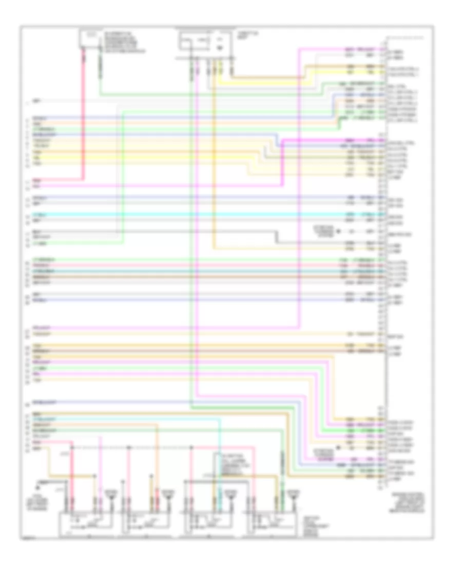 5.3L VIN 0, Engine Performance Wiring Diagram (6 of 6) for GMC Sierra 1500 2009