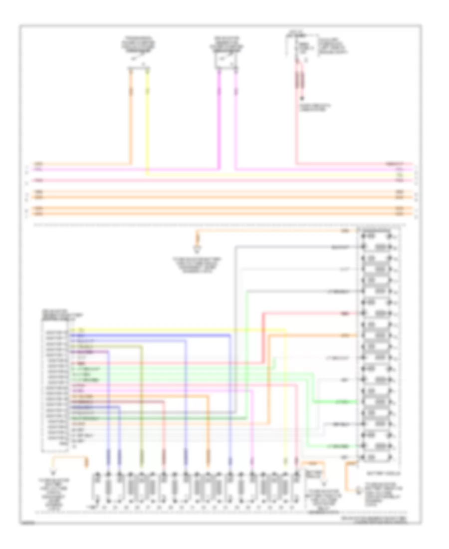 6.0L VIN 5, Hybrid System Wiring Diagram (3 of 5) for GMC Sierra 1500 2009