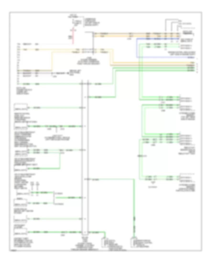 Computer Data Lines Wiring Diagram 1 of 2 for GMC Savana 2014 3500