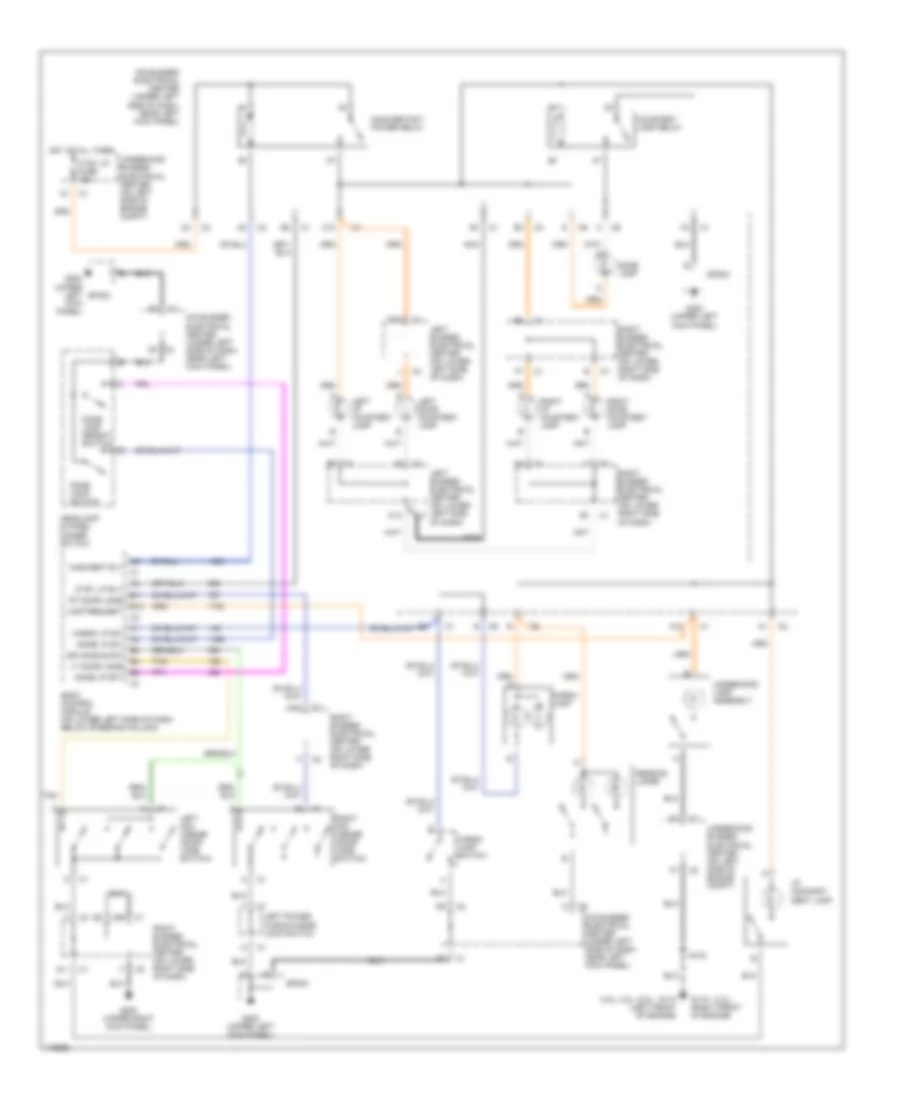 Courtesy Lamps Wiring Diagram for GMC Sierra 1999 1500
