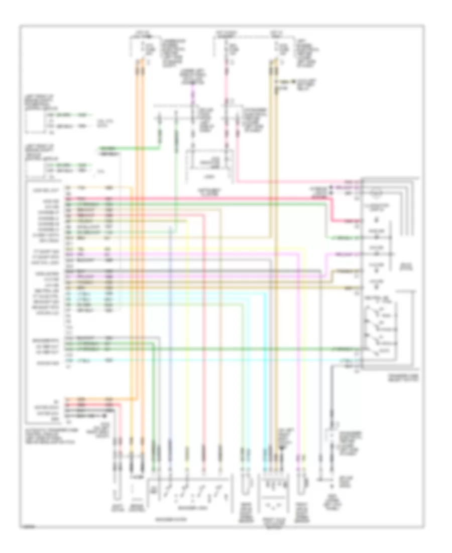 Transfer Case Wiring Diagram Electronic for GMC Sierra 1999 1500