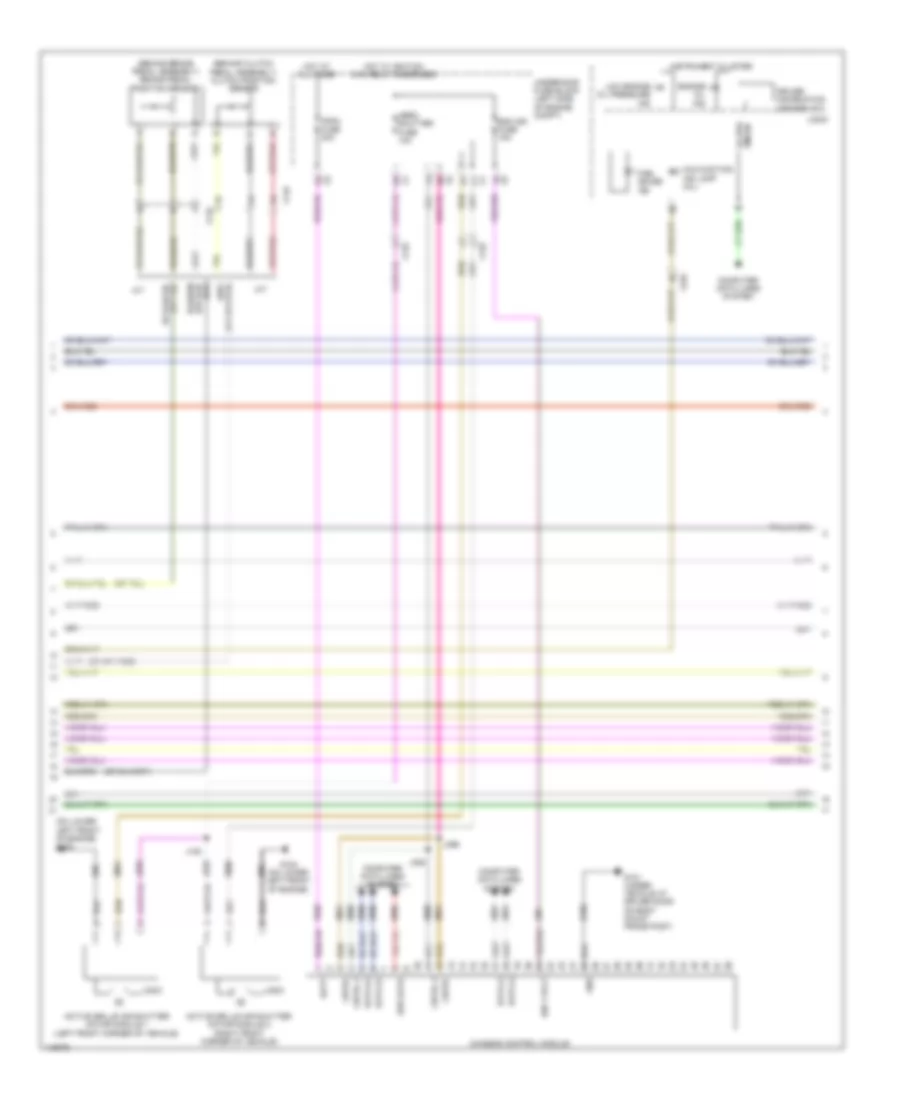 4 3L VIN H Engine Performance Wiring Diagram 2 of 6 for GMC Sierra 2014 1500