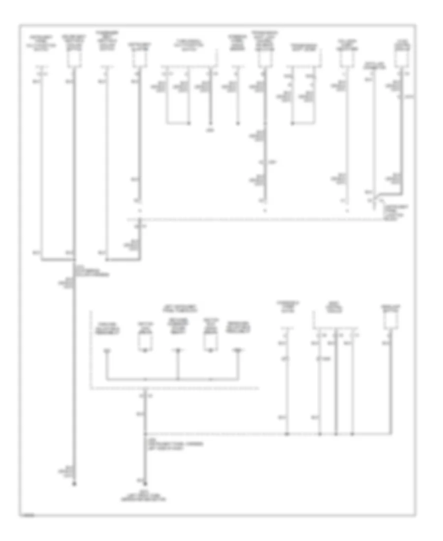 Ground Distribution Wiring Diagram 1 of 5 for GMC Sierra 2014 1500