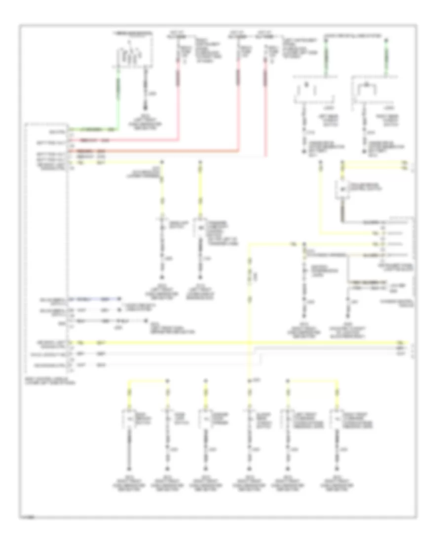 Instrument Illumination Wiring Diagram (1 of 2) for GMC Sierra 1500 2014