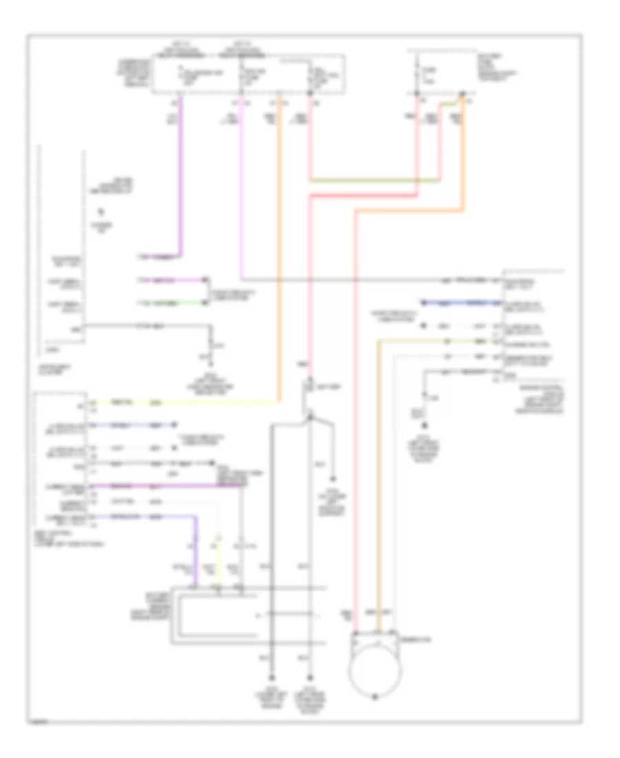 Charging Wiring Diagram for GMC Sierra 2014 1500