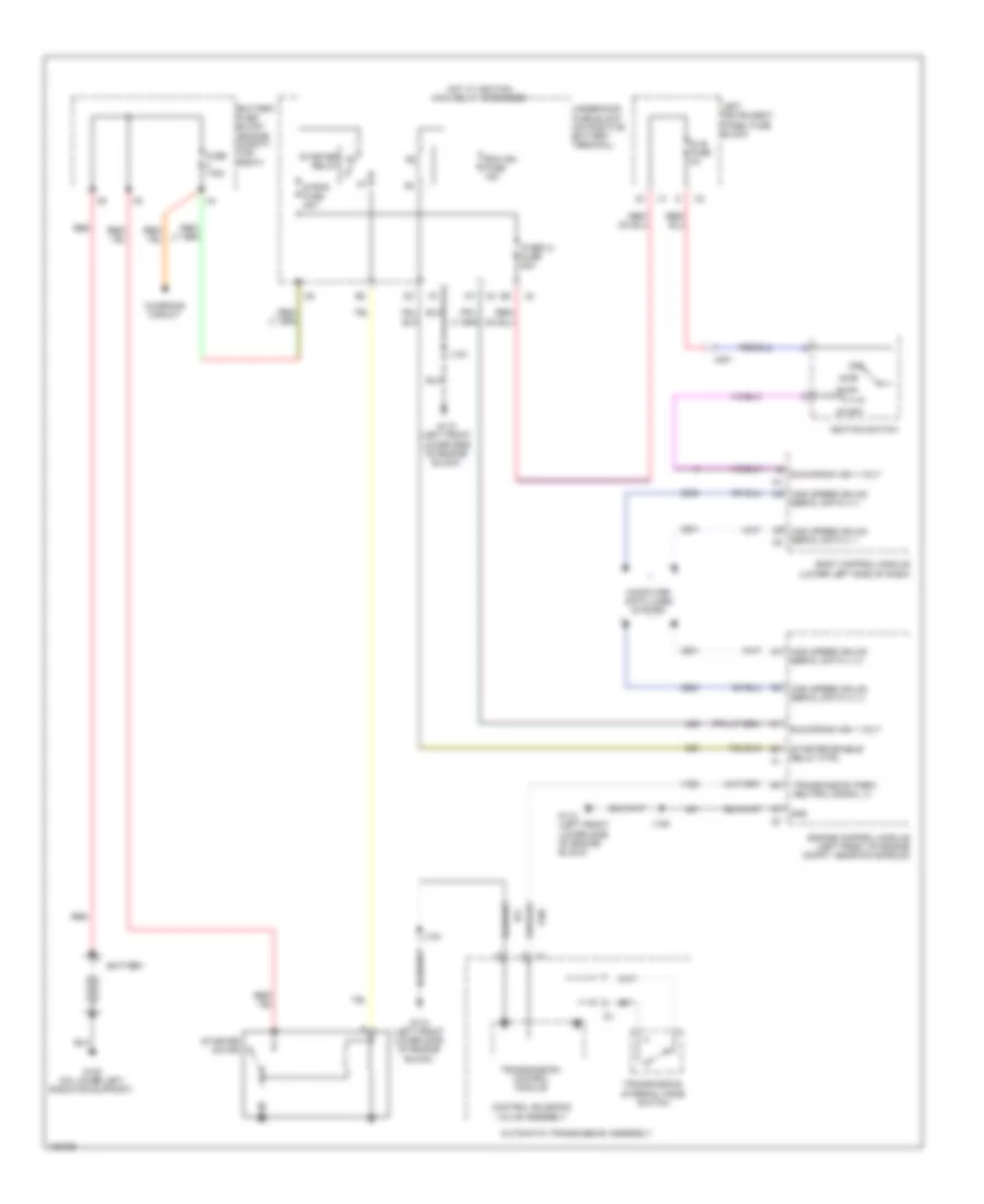 Starting Wiring Diagram for GMC Sierra 2014 1500