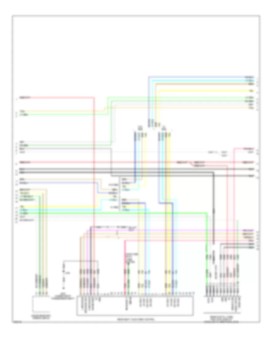 Radio Wiring Diagram, with Y91  without UQA  without UQS (2 of 3) for GMC Yukon 2009