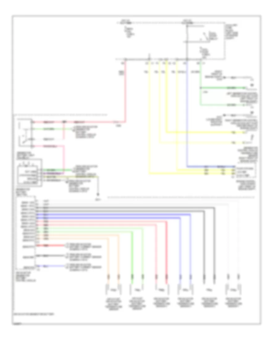 6.0L VIN 5, Hybrid System Wiring Diagram (5 of 5) for GMC Yukon 2009