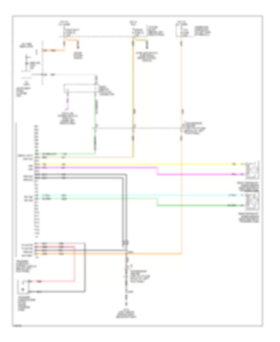 4.3L VIN W, Transfer Case Wiring Diagram for GMC Safari 2002