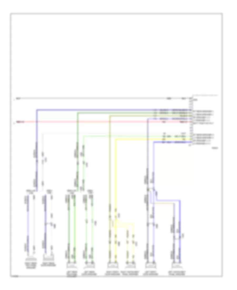 Radio Wiring Diagram, without Navigation (3 of 3) for GMC Sierra 1500 Denali 2014
