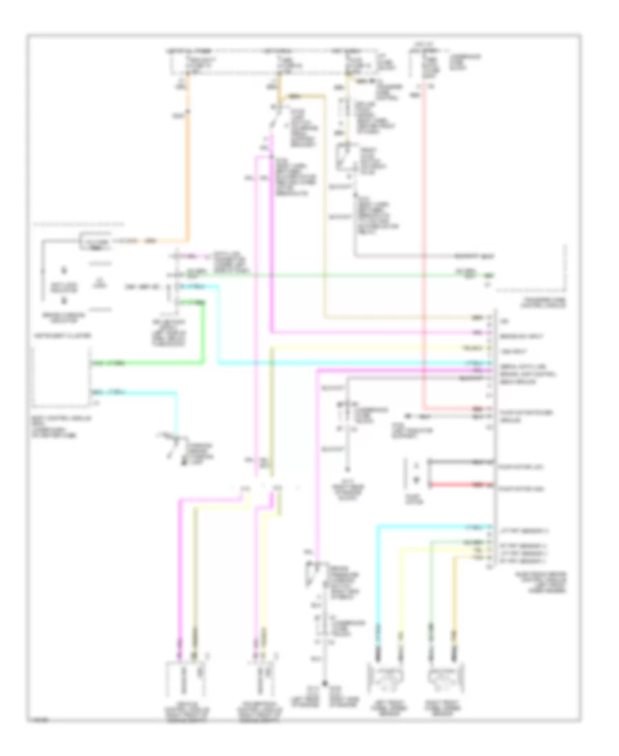 Anti lock Brake Wiring Diagrams for GMC Sonoma 1999