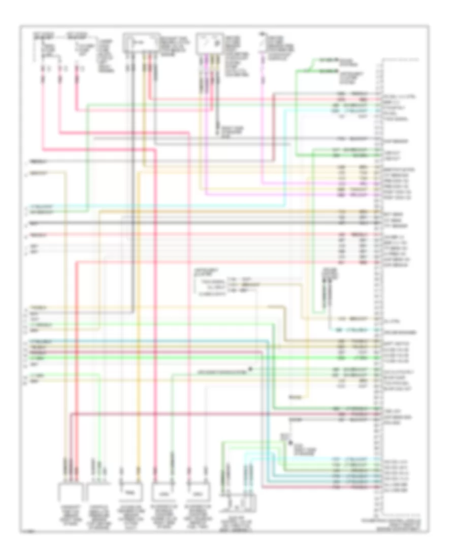 2.2L VIN 4, Engine Performance Wiring Diagrams (3 of 3) for GMC Sonoma 1999