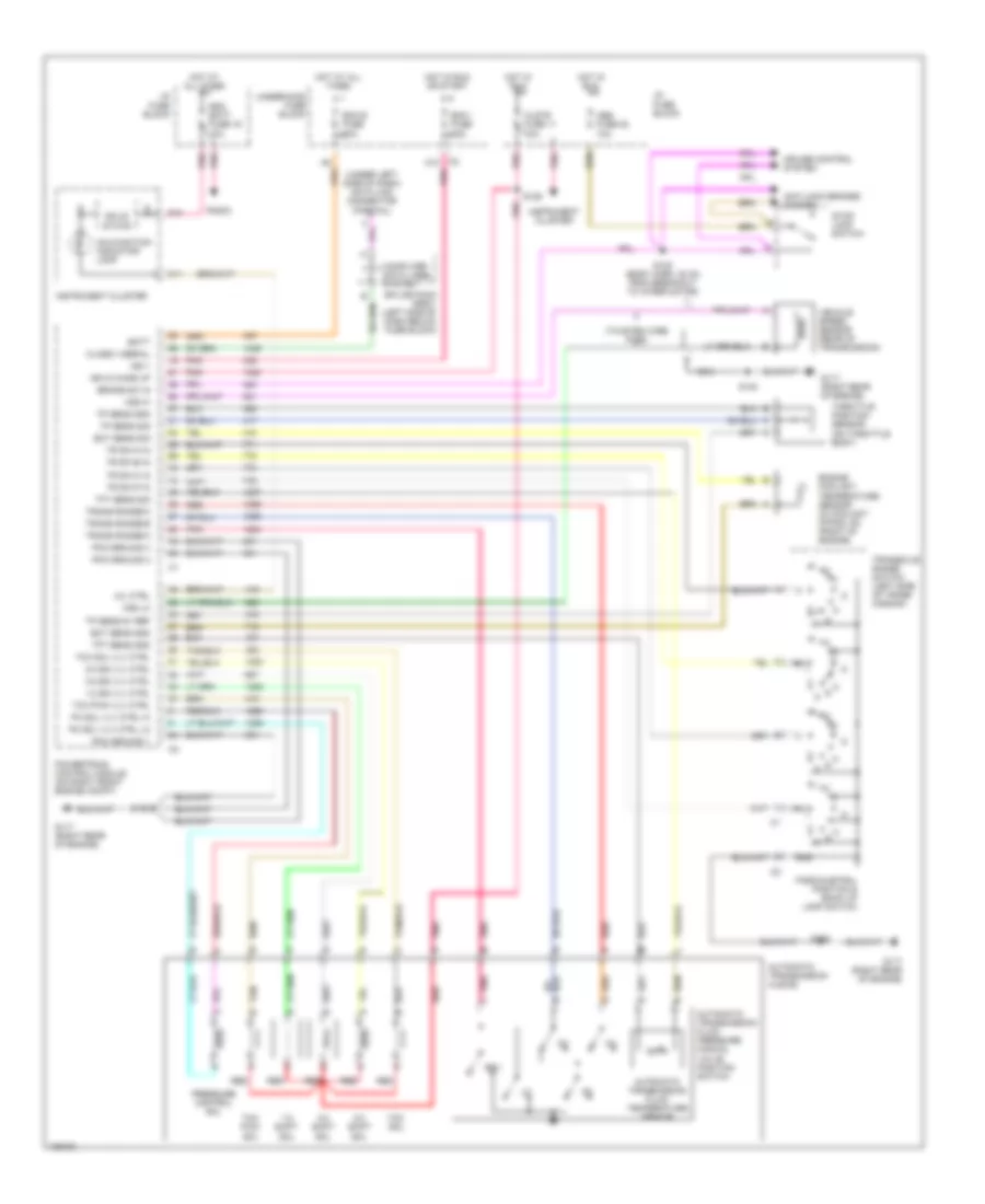 2 2L VIN 4 A T Wiring Diagram 4L60 E for GMC Sonoma 1999