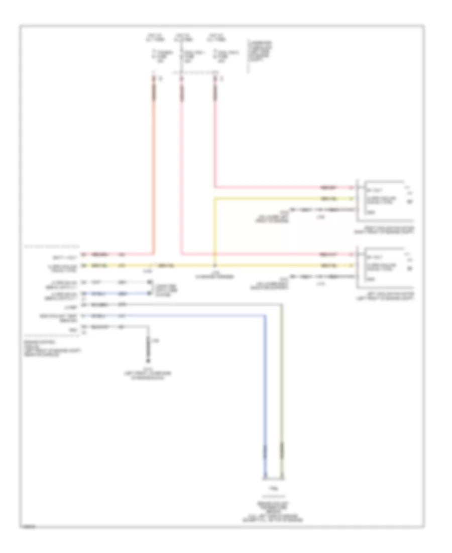 Cooling Fan Wiring Diagram for GMC Sierra SLT 2014 1500