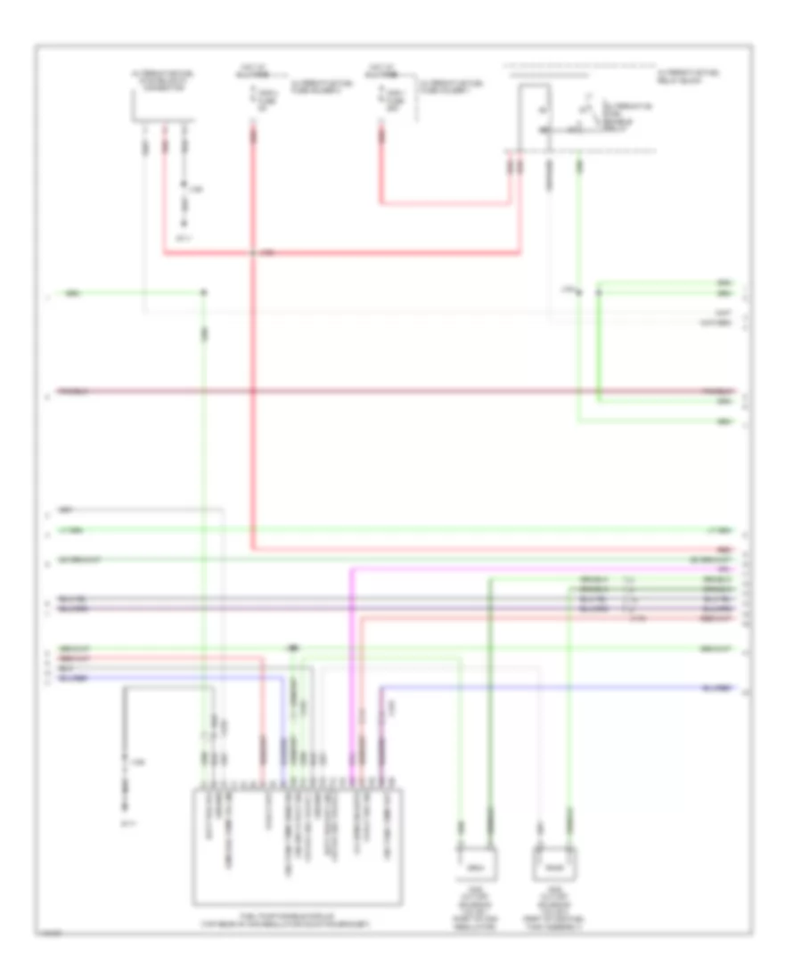 6.0L VIN B, Engine Performance Wiring Diagram (4 of 10) for GMC Sierra 2500 HD Denali 2014