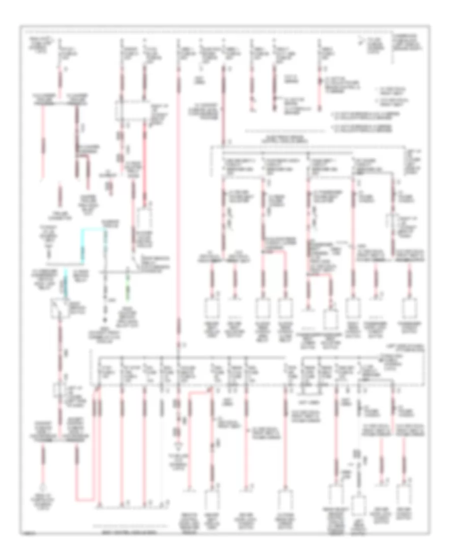6 6L VIN 8 Power Distribution Wiring Diagram 2 of 5 for GMC Sierra HD Denali 2014 2500