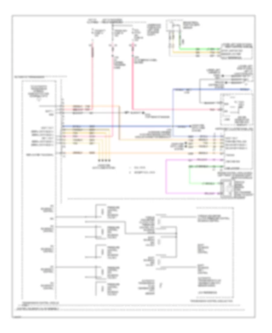 6.0L VIN G, AT Wiring Diagram (1 of 2) for GMC Sierra 2500 HD SLE 2014