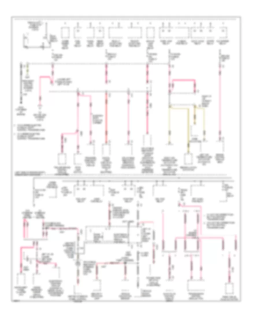 6.6L VIN 8, Power Distribution Wiring Diagram (5 of 5) for GMC Sierra 2500 HD SLE 2014
