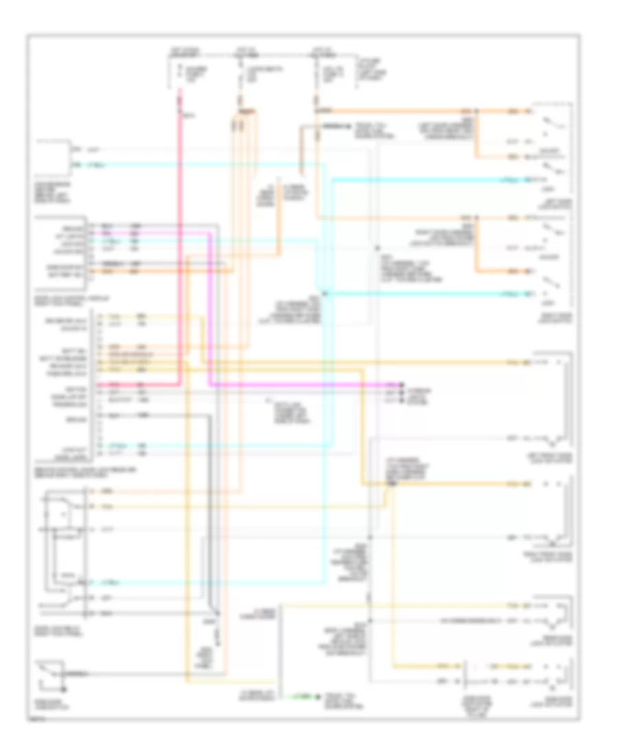 Keyless Entry Wiring Diagram for GMC Safari 1997