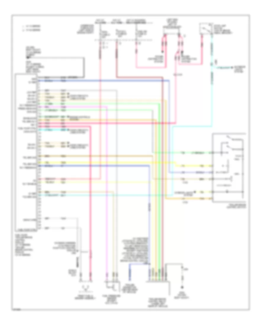 Trailer ABS Wiring Diagram for GMC Yukon XL K1500 2012