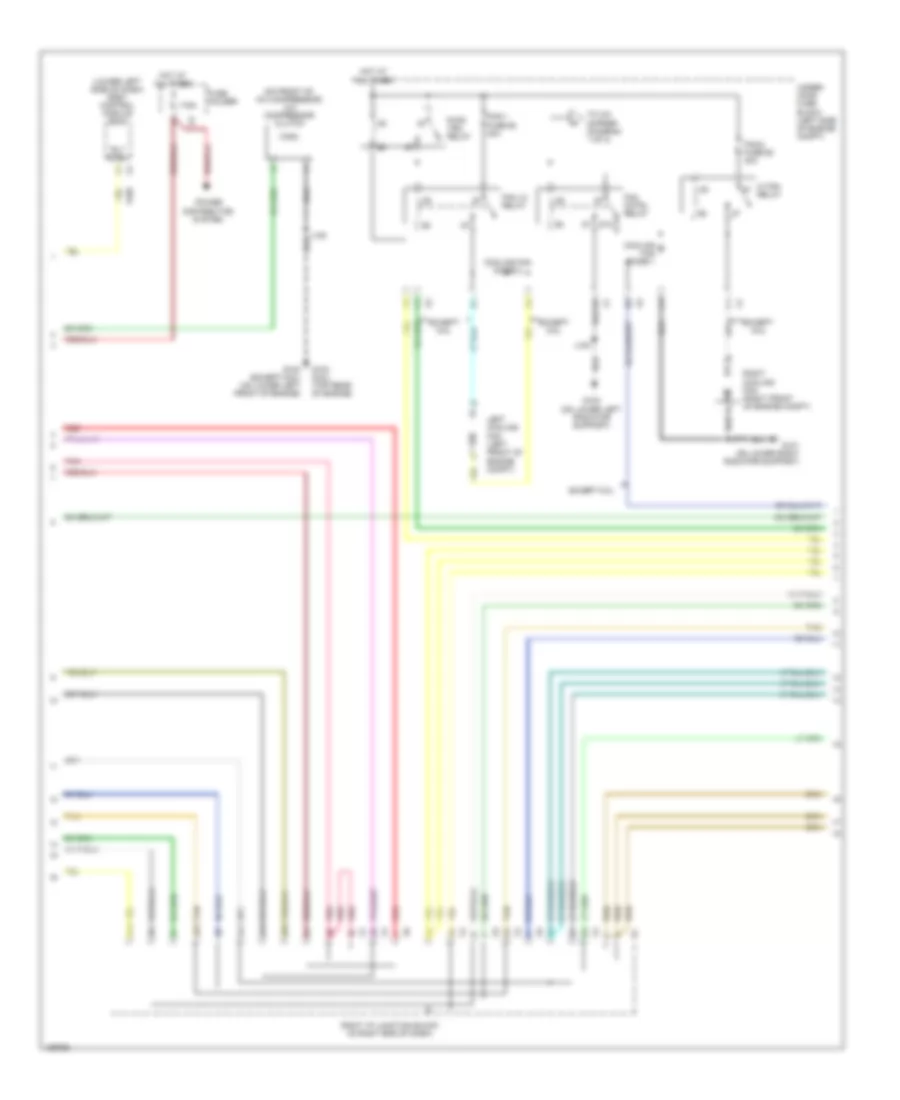 Manual AC Wiring Diagram (2 of 3) for GMC Sierra 2500 HD WT 2014