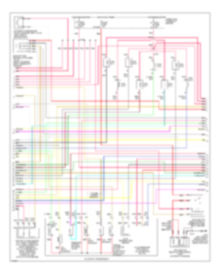 5 7L VIN R Engine Performance Wiring Diagrams 2 of 4 for GMC Suburban K1999 1500