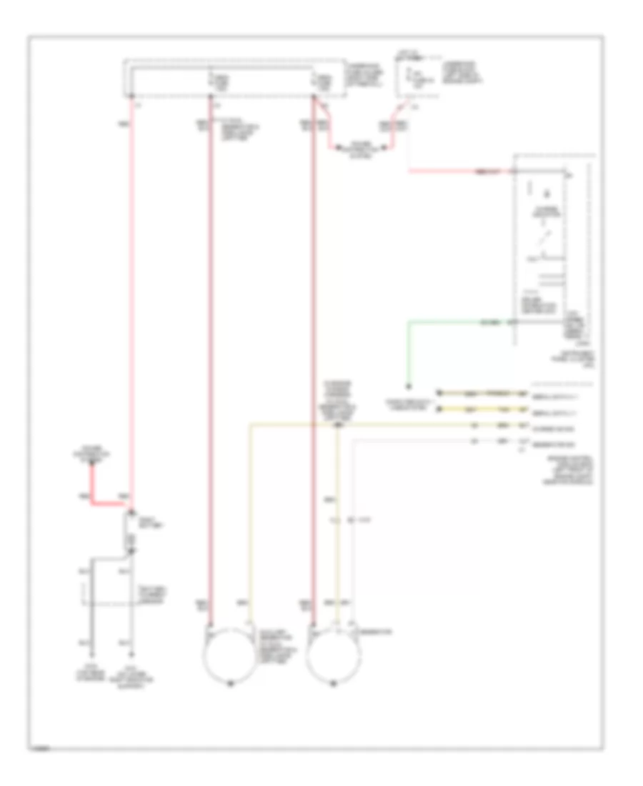 6.6L VIN 8, Charging Wiring Diagram for GMC Sierra 3500 HD Denali 2014