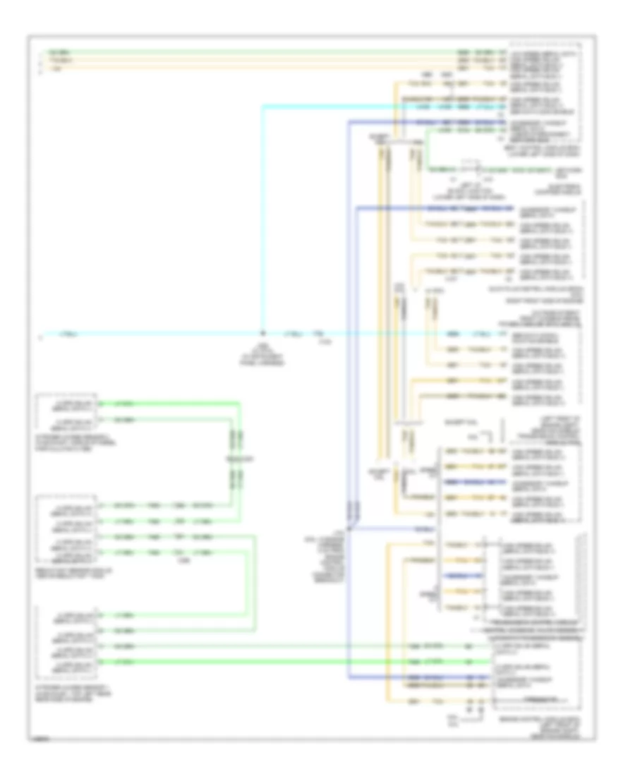 Computer Data Lines Wiring Diagram 3 of 3 for GMC Sierra HD Denali 2014 3500
